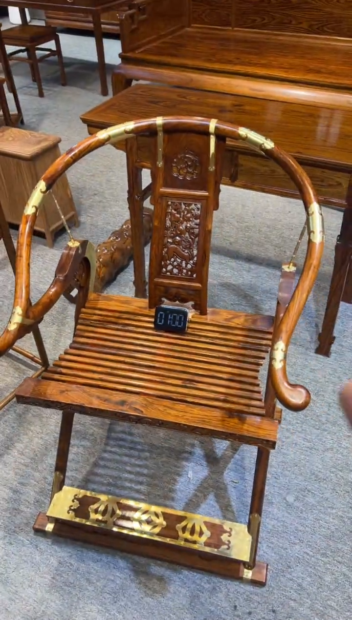 木交椅 交椅 红木家居