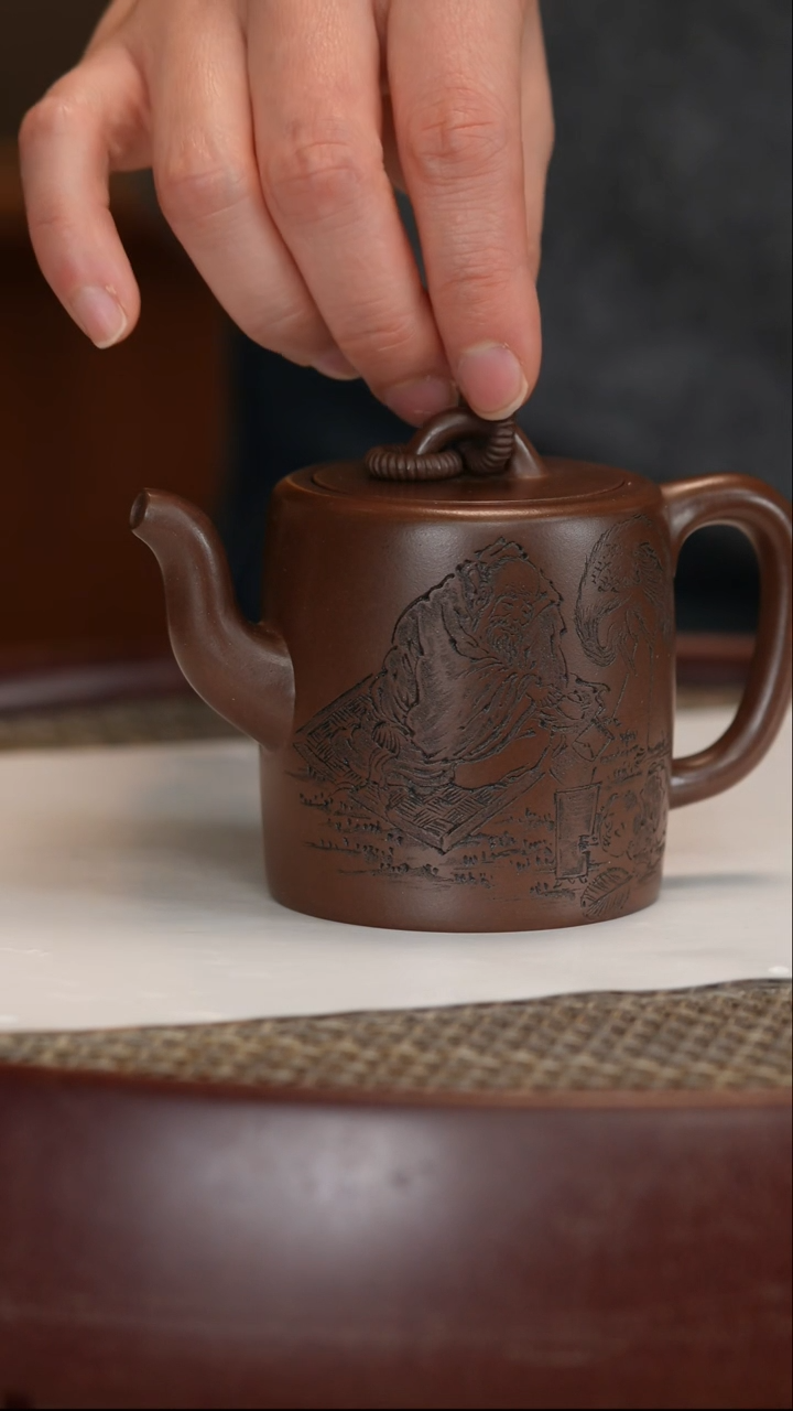 【闪购商品】紫砂茶壶【徐晓梅】紫泥双圈