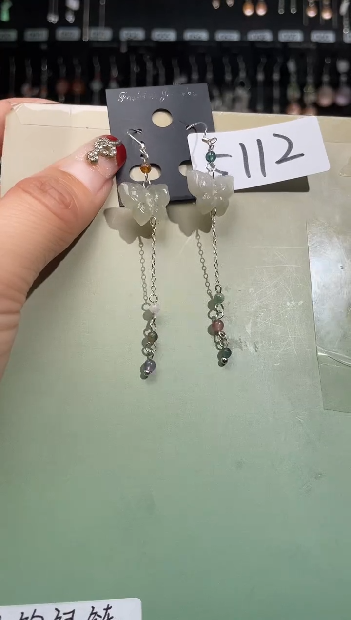 【闪购商品】紫晶耳饰银S925镶嵌喜欢拍