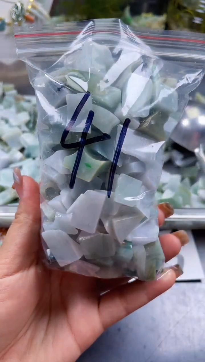 配石翡翠天然翡翠小号500克41