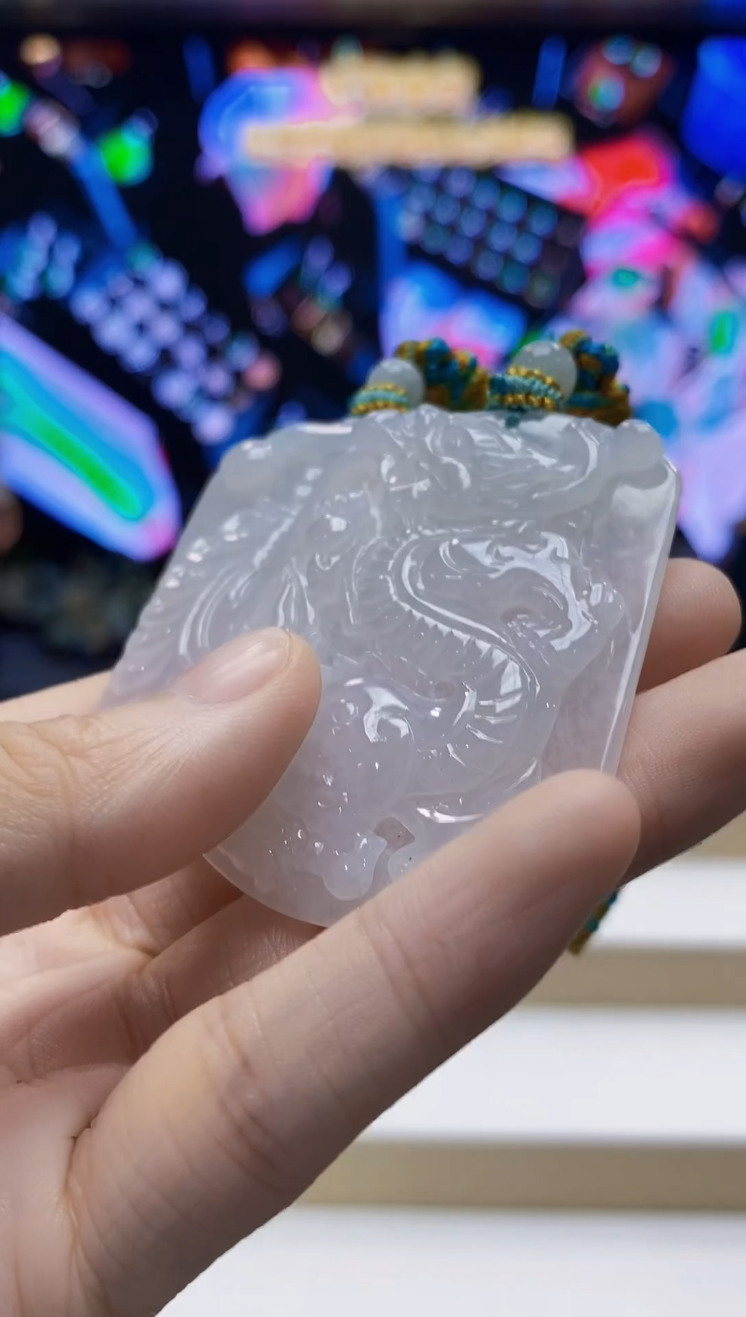 未镶嵌定制翡翠-毛货挂件30