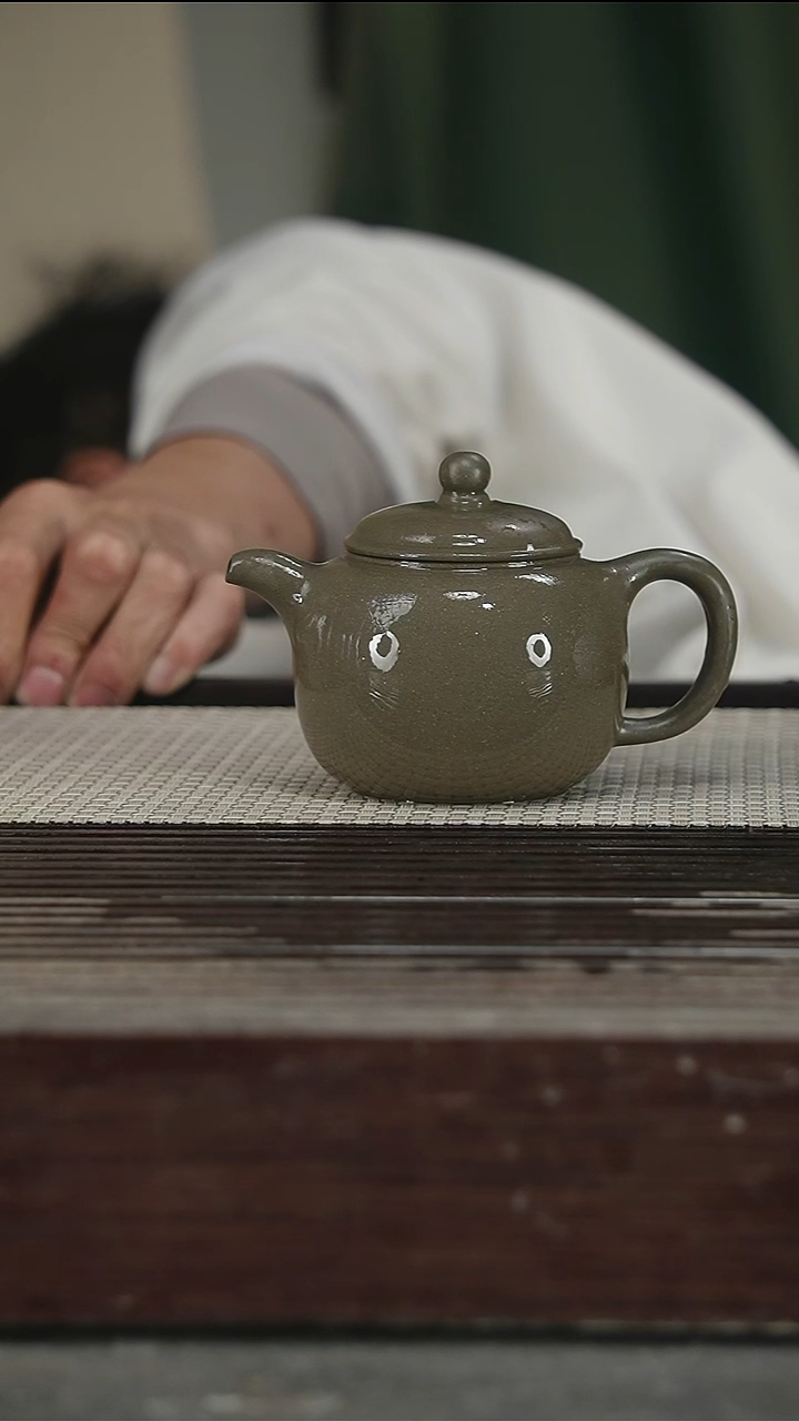 茶壶紫砂薄胚200CC52号