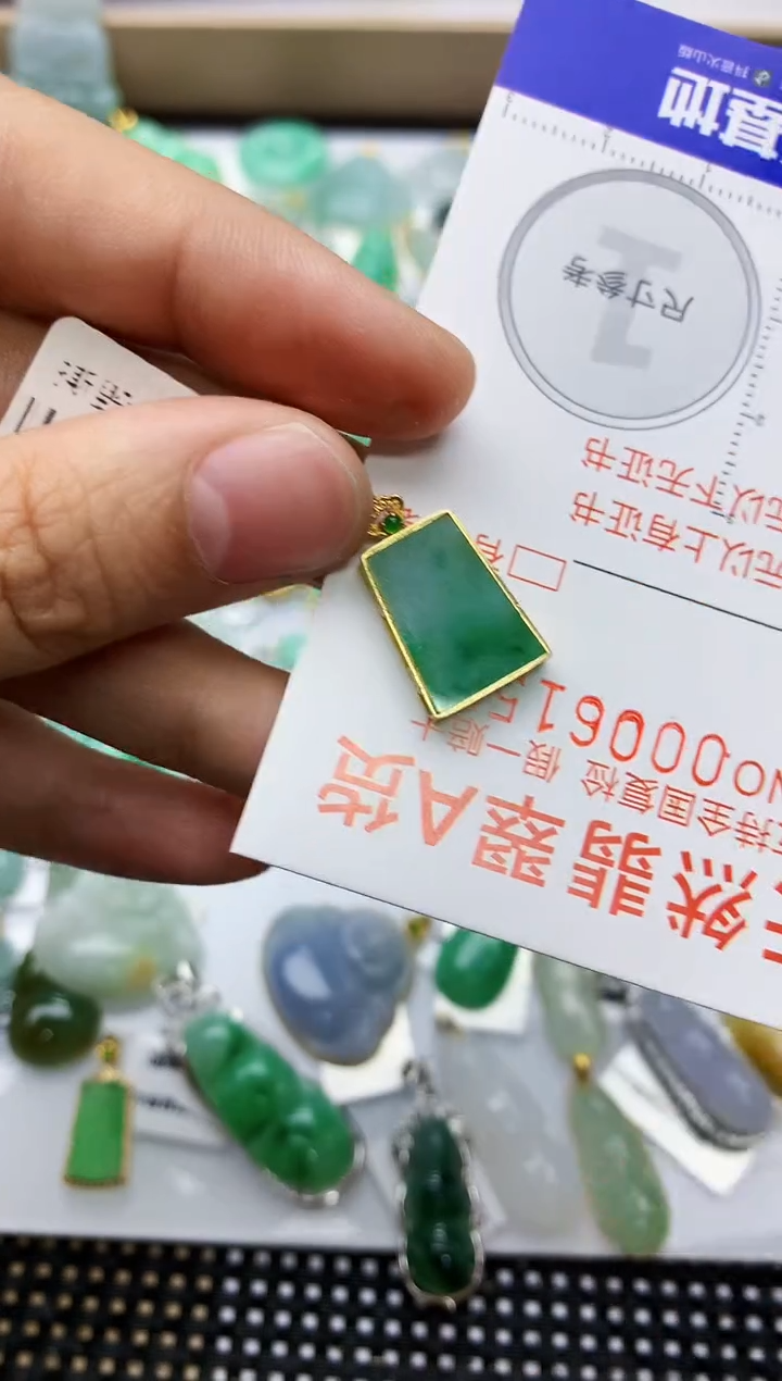 吊坠(不含链)未镶嵌翡翠天然A货翡翠