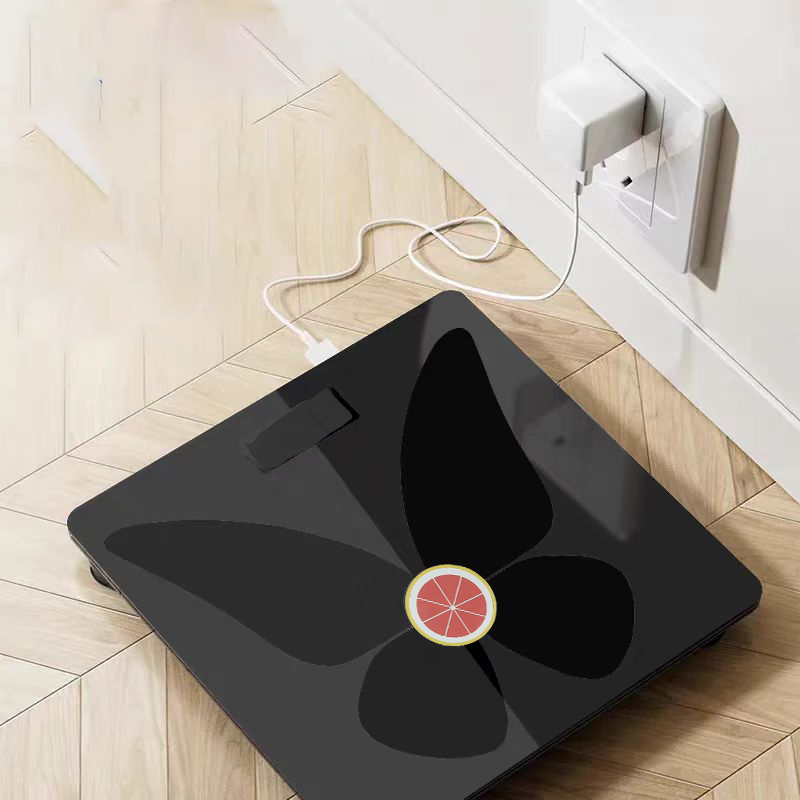 时尚新款家用体重秤小型高级感宿舍人体高颜值体脂秤-N693