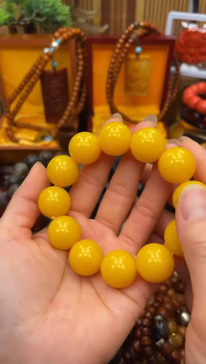 未镶嵌颈饰蜜蜡所见即所得所见即所得