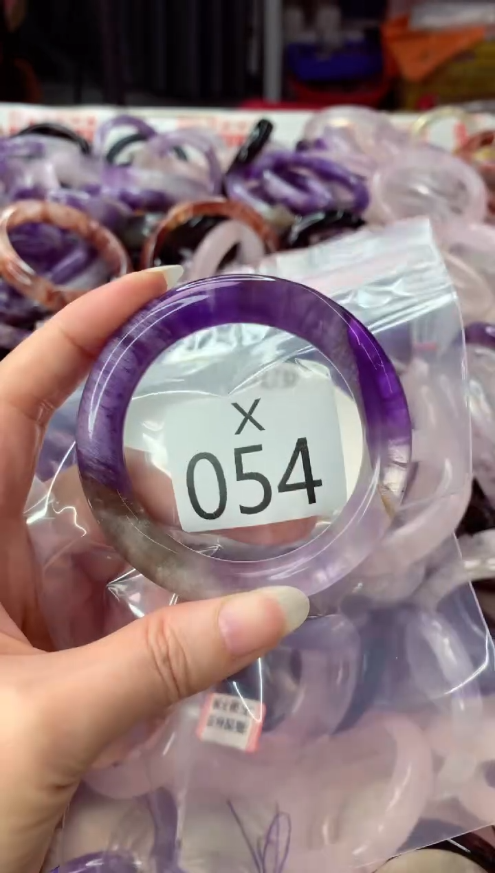 未镶嵌手镯水晶X054-54