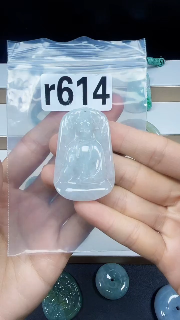 颈饰未镶嵌翡翠翡翠珠宝吊坠挂件