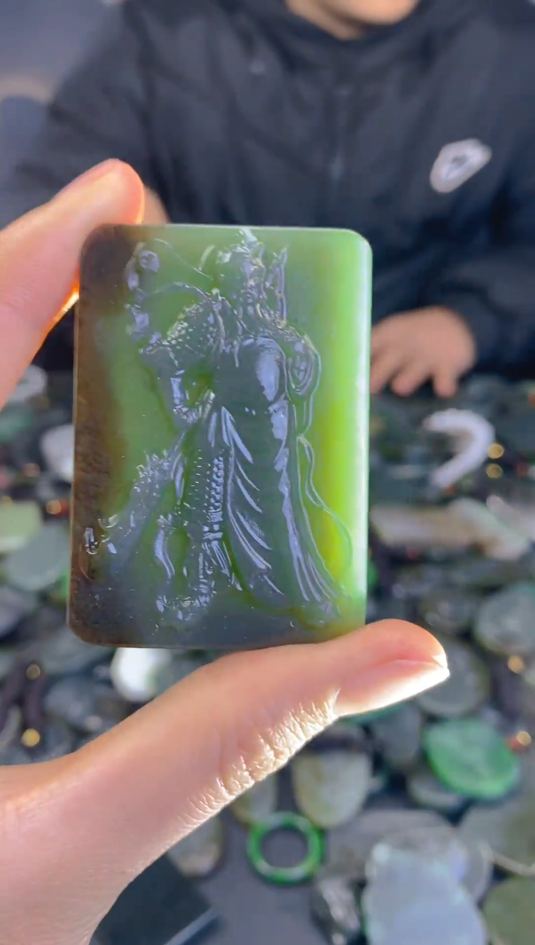 未镶嵌和田玉珠宝半成品1