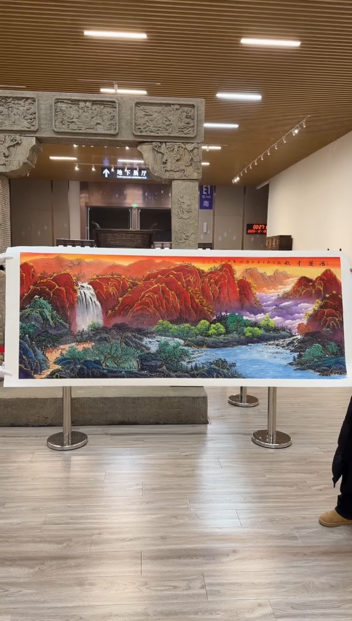 国画65赵隆轩美术馆李庆兴老师作品