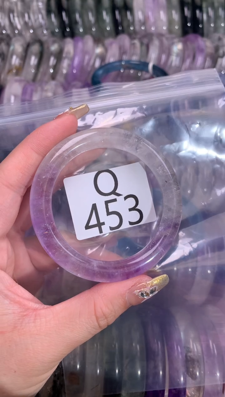 【闪购商品】水晶水晶手镯未镶嵌453-650
