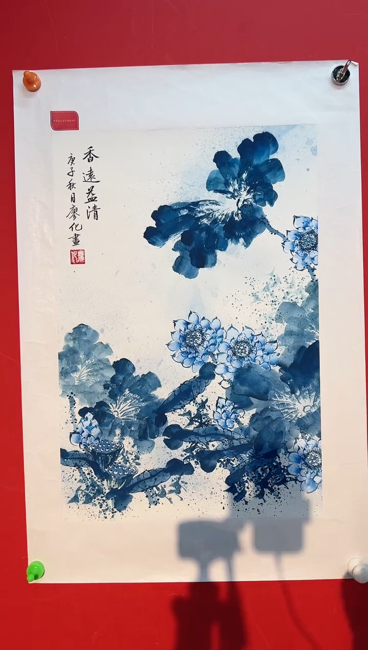 国画国画廖化老师国画作品