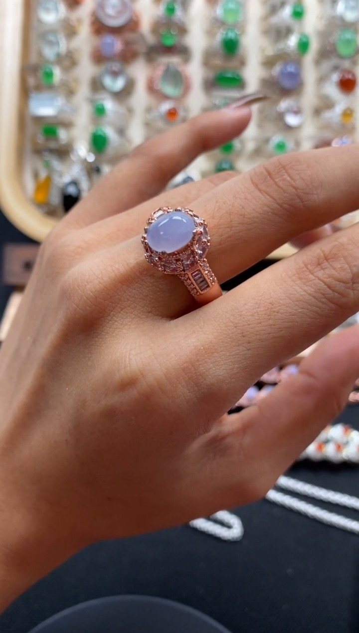 未镶嵌戒指翡翠缅甸天然a货翡翠