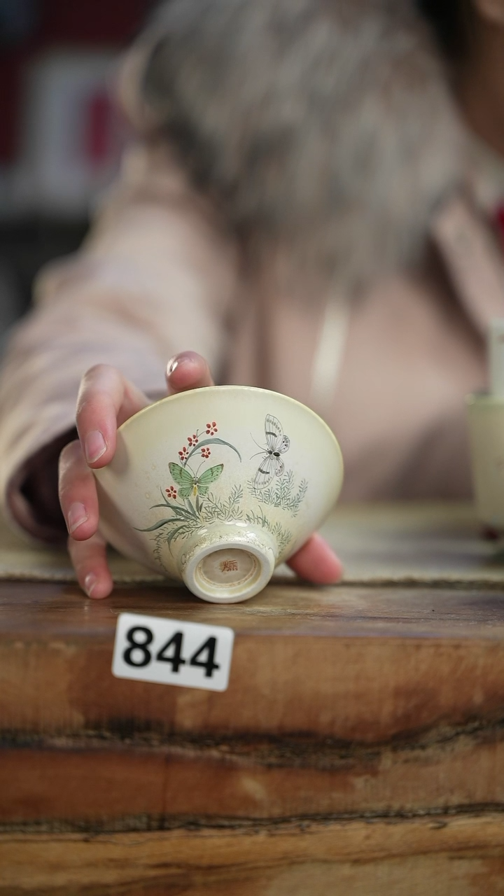 【闪购商品】杯等烟雨陶瓷手作杯844