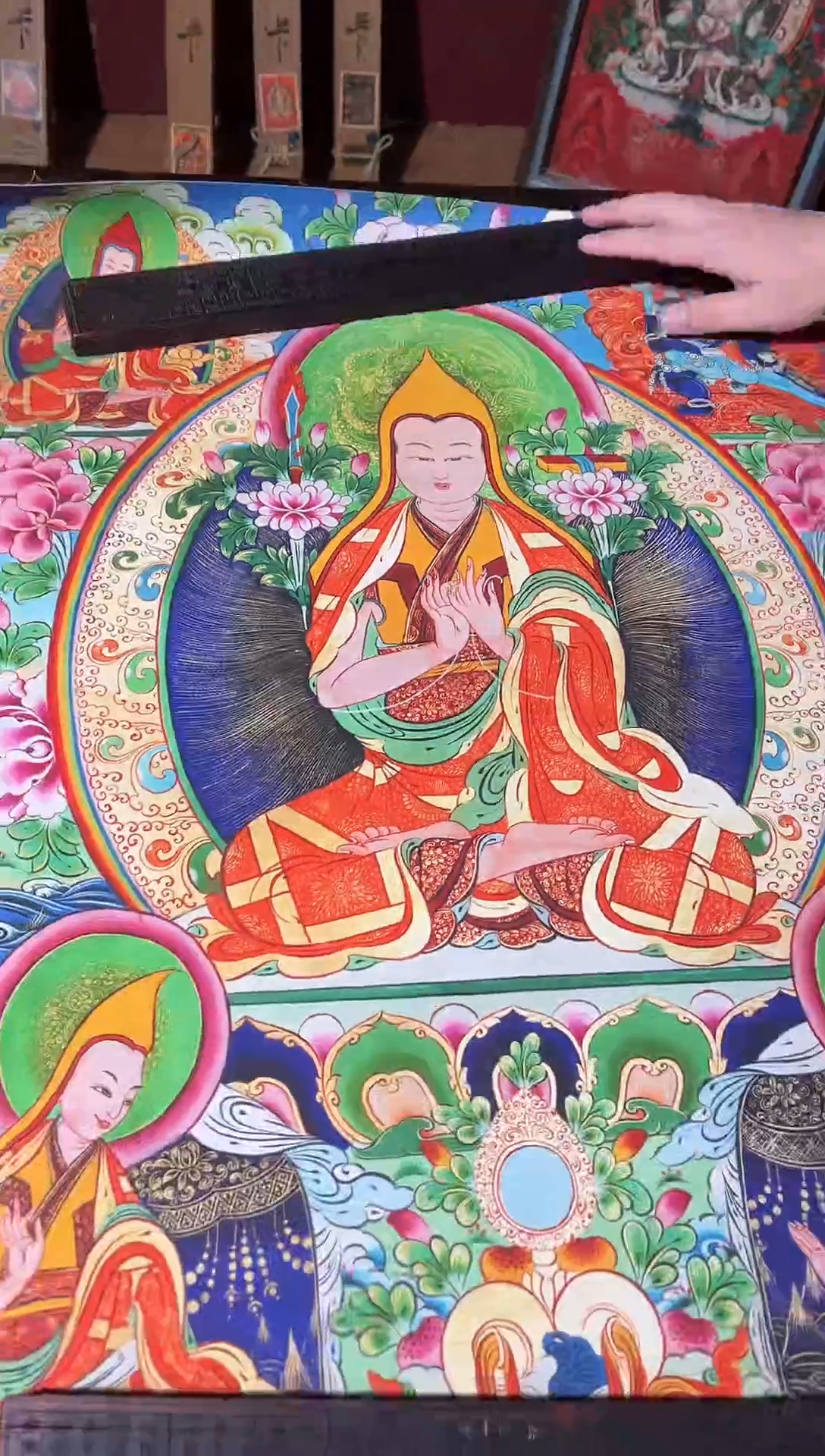 卷轴画东东唐卡tk16