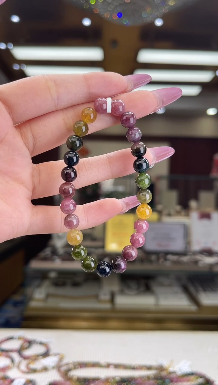 【闪购商品】碧玺/未镶嵌7mm+碧玺单圈多样性发货