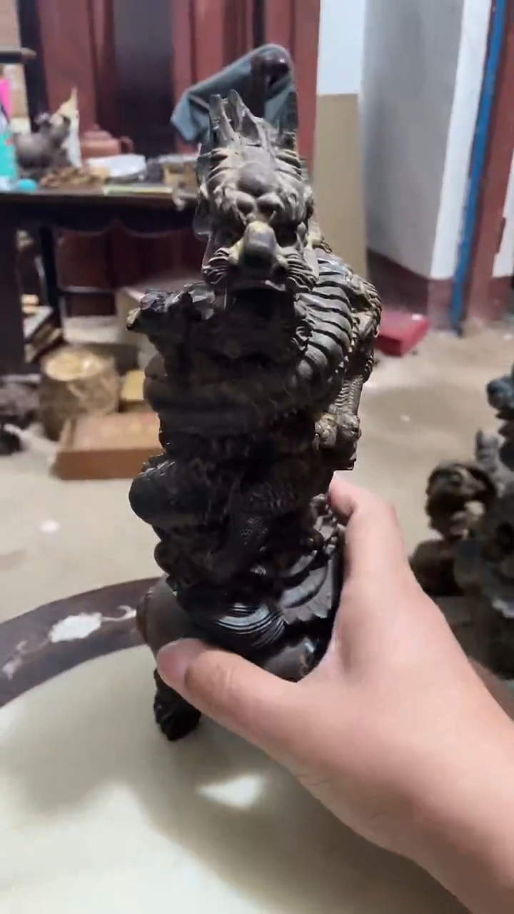 【闪购商品】木木雕香木摆件保真防漏