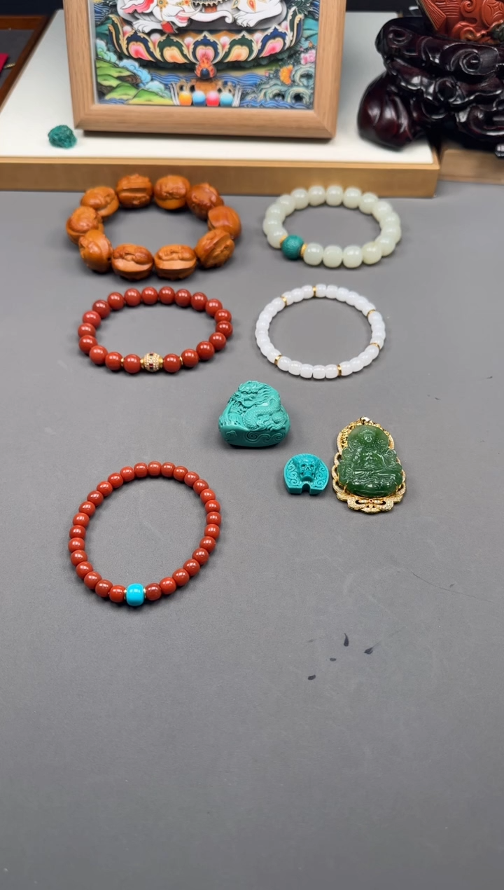 【闪购商品】绿松石未镶嵌手串手串手串手串