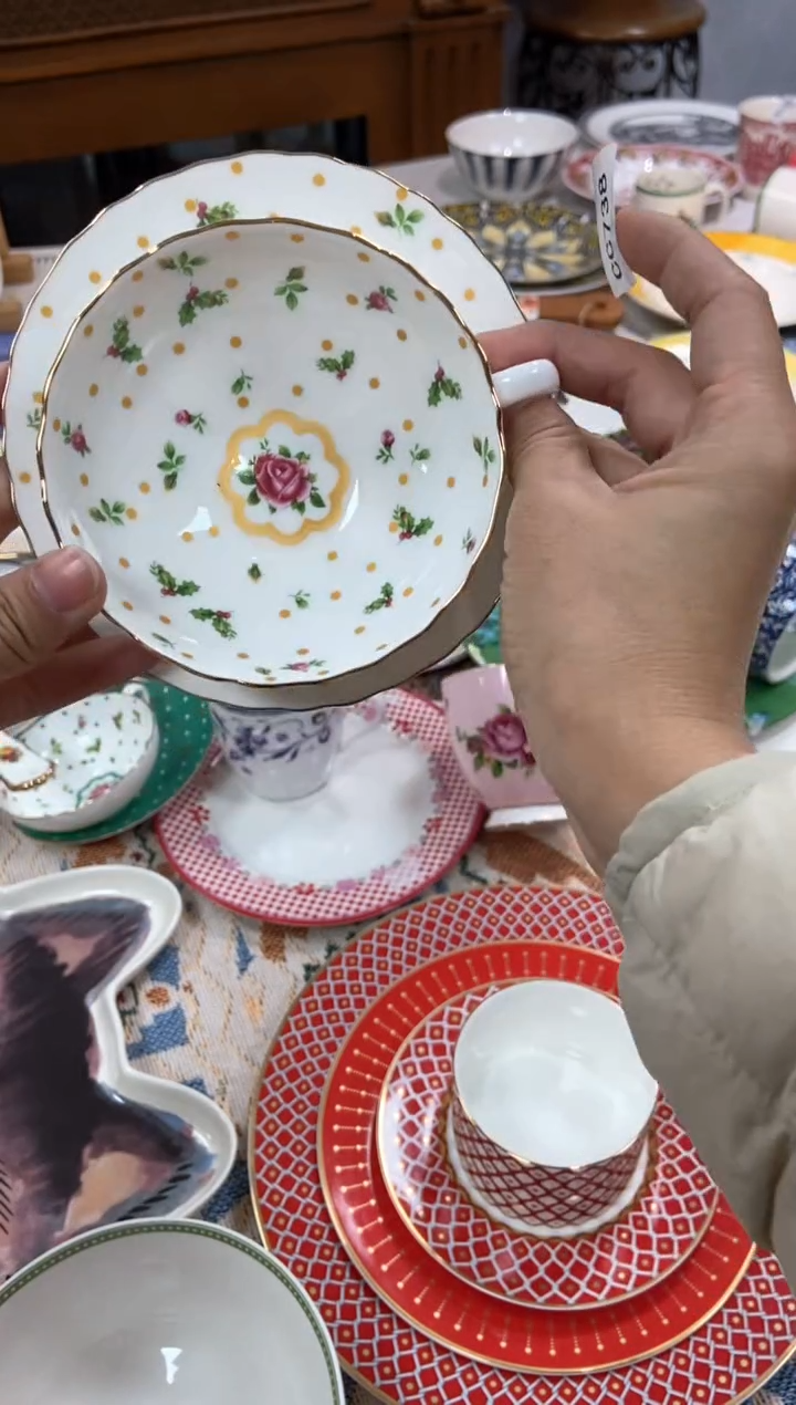 【闪购商品】瓷片陶瓷原单CC737餐具1个
