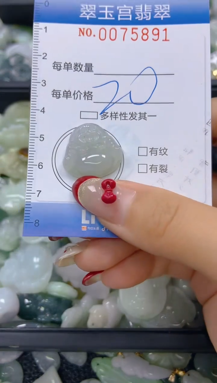 【闪购商品】翡翠颈饰未镶嵌闪购0075891