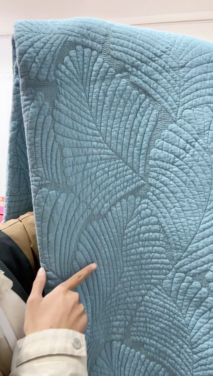 棉250*270纯棉床盖88号微瑕