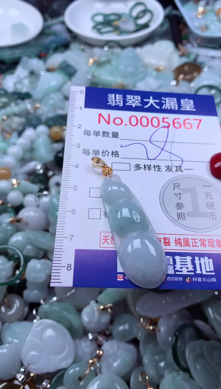 颈饰未镶嵌翡翠5667