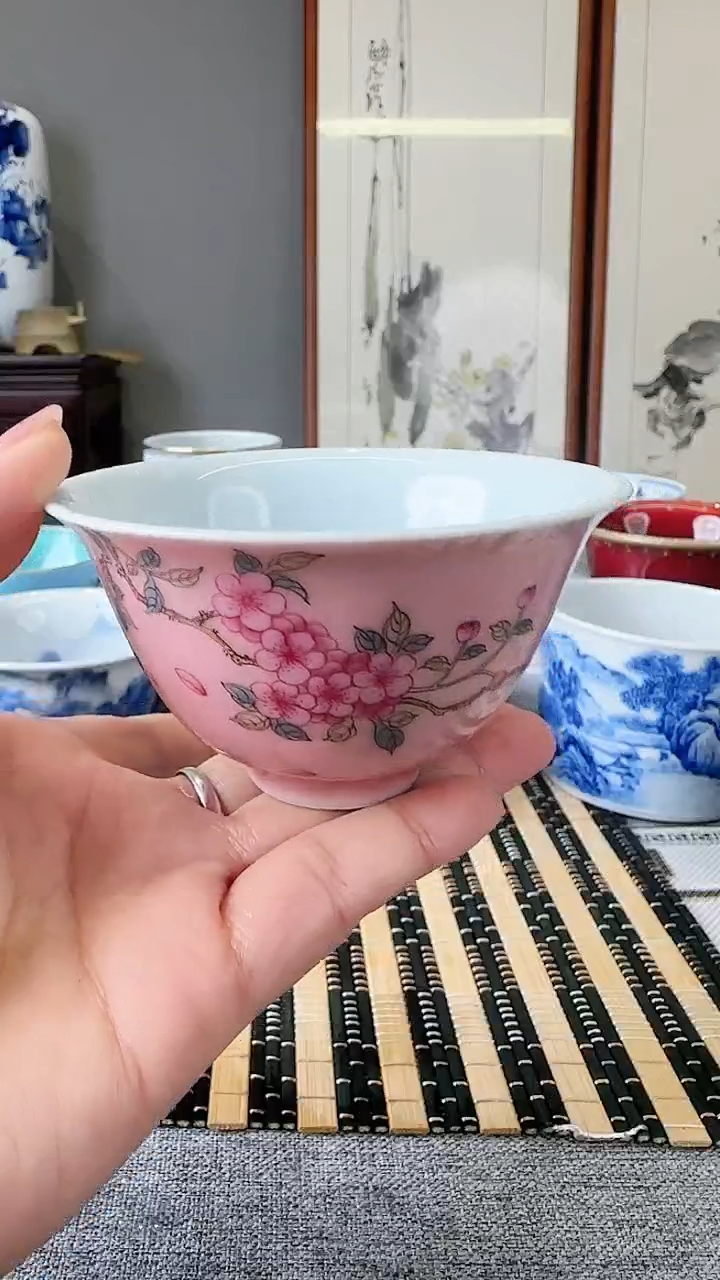 【闪购商品】摆件景德镇手工手绘杯子