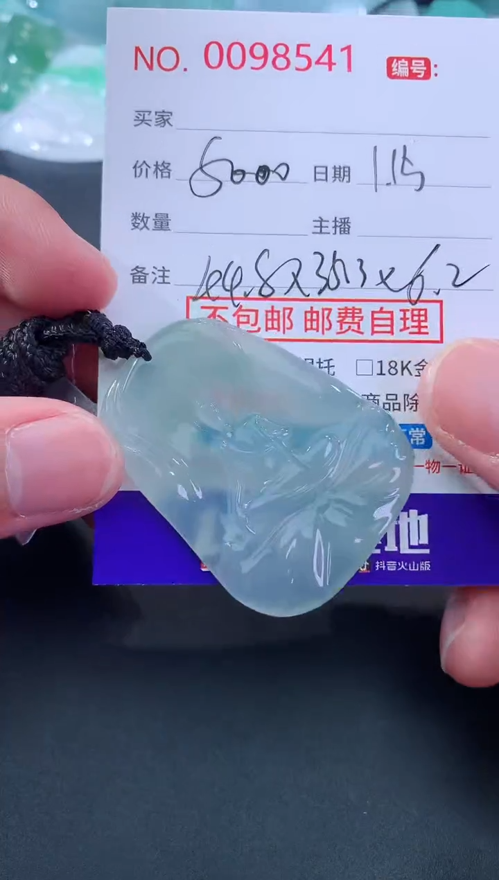 【闪购商品】翡翠颈饰未镶嵌天然缅甸A货翡翠