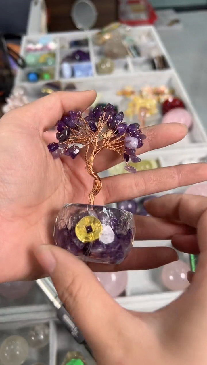 水晶摆件未镶嵌 M0137  多样性发一