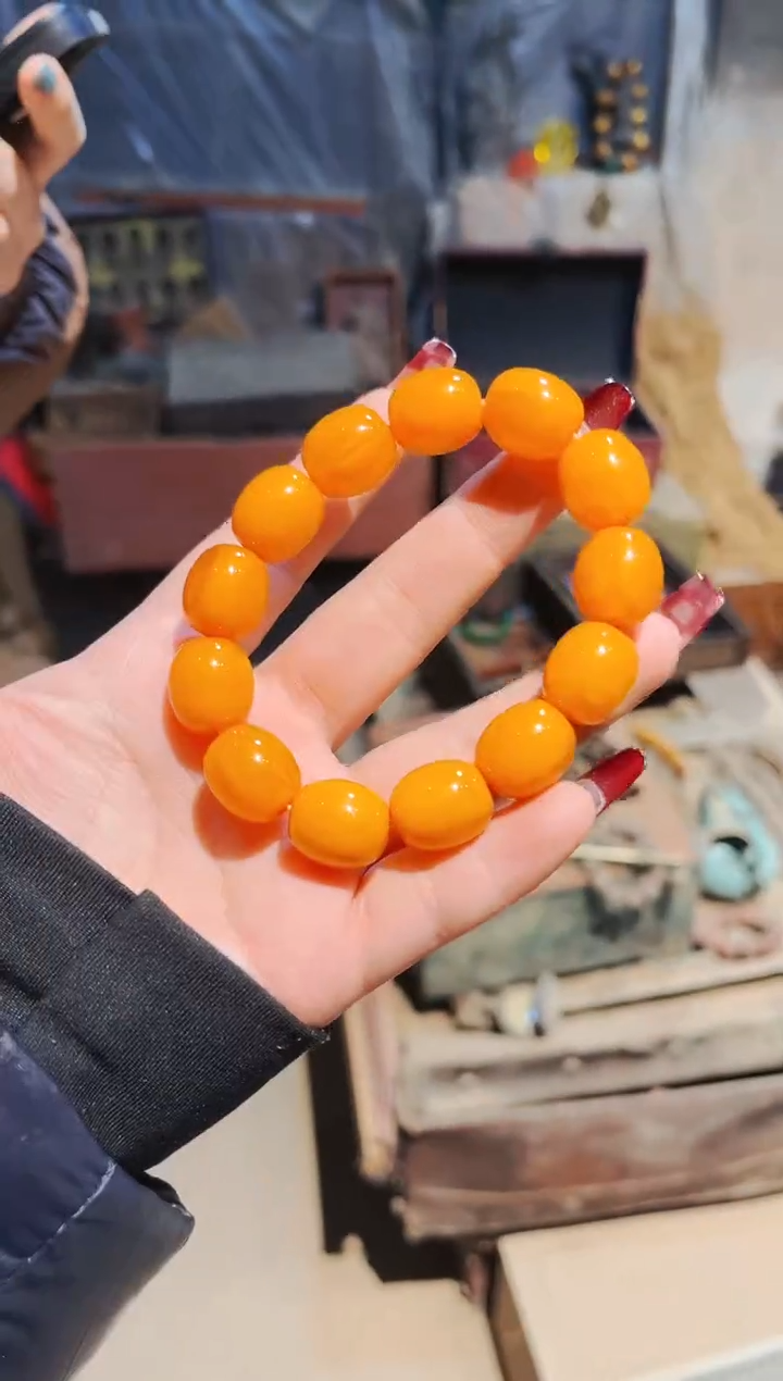 【闪购商品】蜜蜡颈饰未镶嵌七七精品专属链接456678