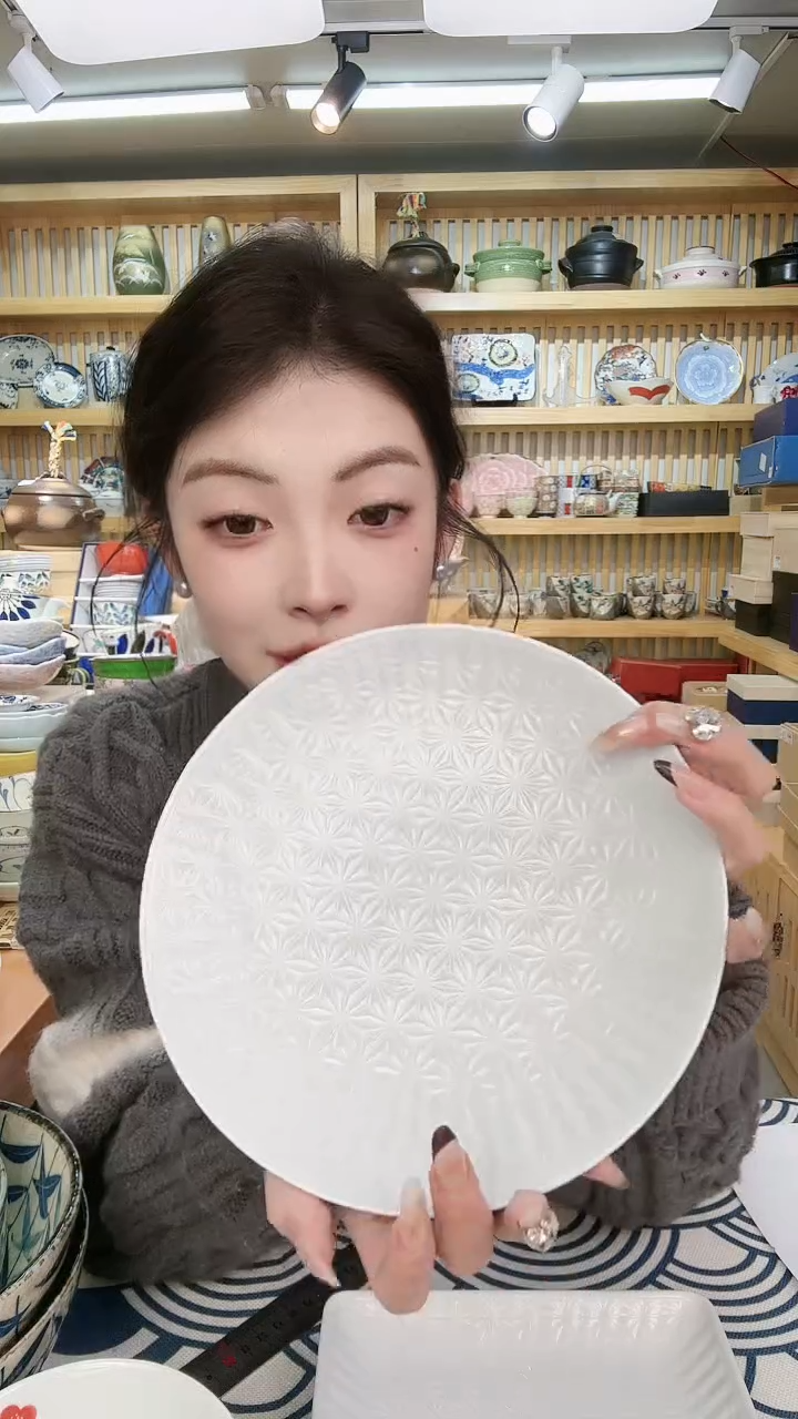 【闪购商品】盘有田烧21.5cm盘进口一个