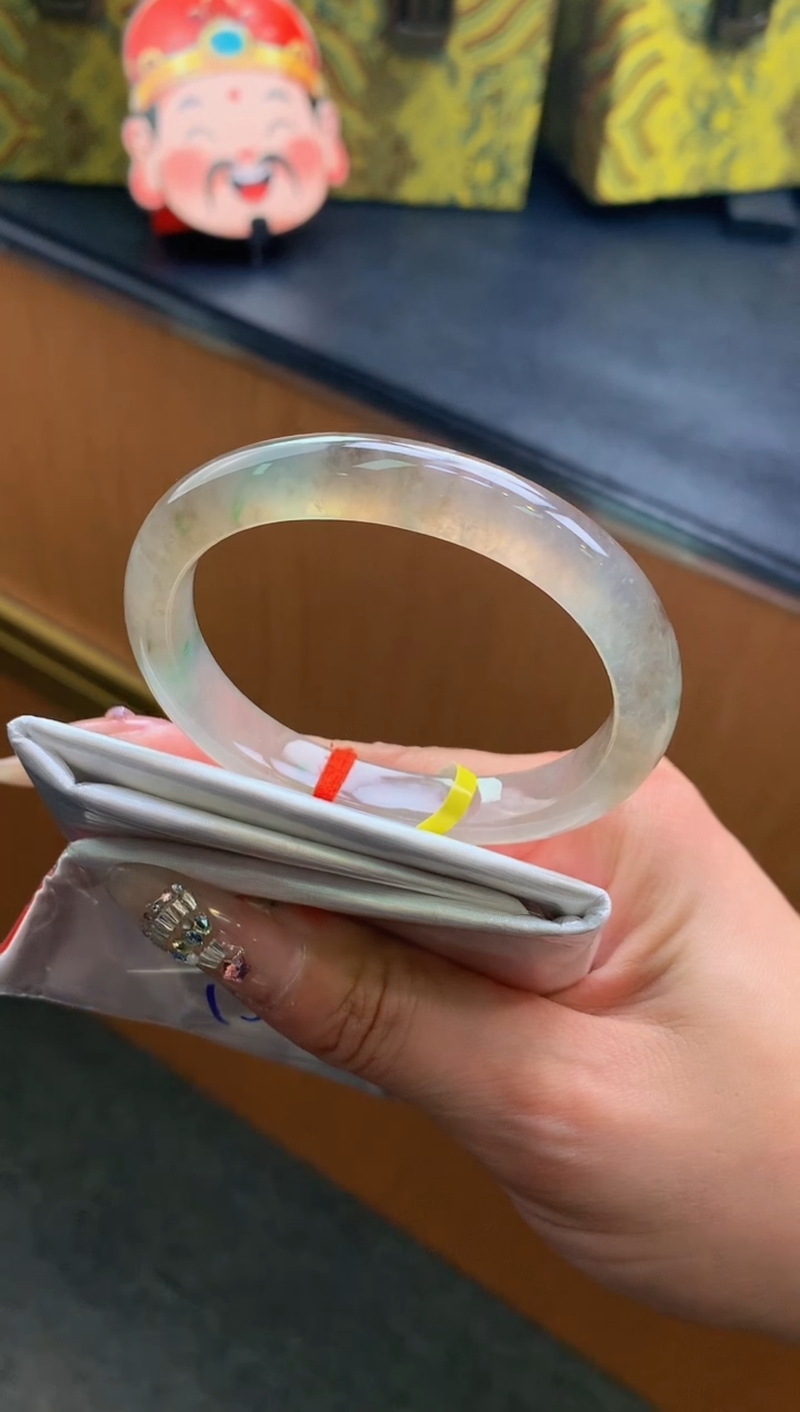 未镶嵌手镯翡翠-F151-贵妃53.5-全款15万-定金2万