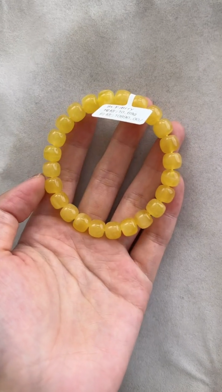 【闪购商品】琥珀裸石未镶嵌10123089-手串