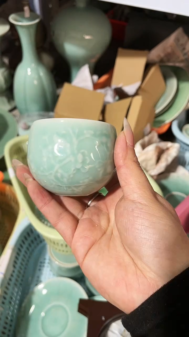 【闪购商品】福利款 慧仙青瓷 瓷器 主人杯