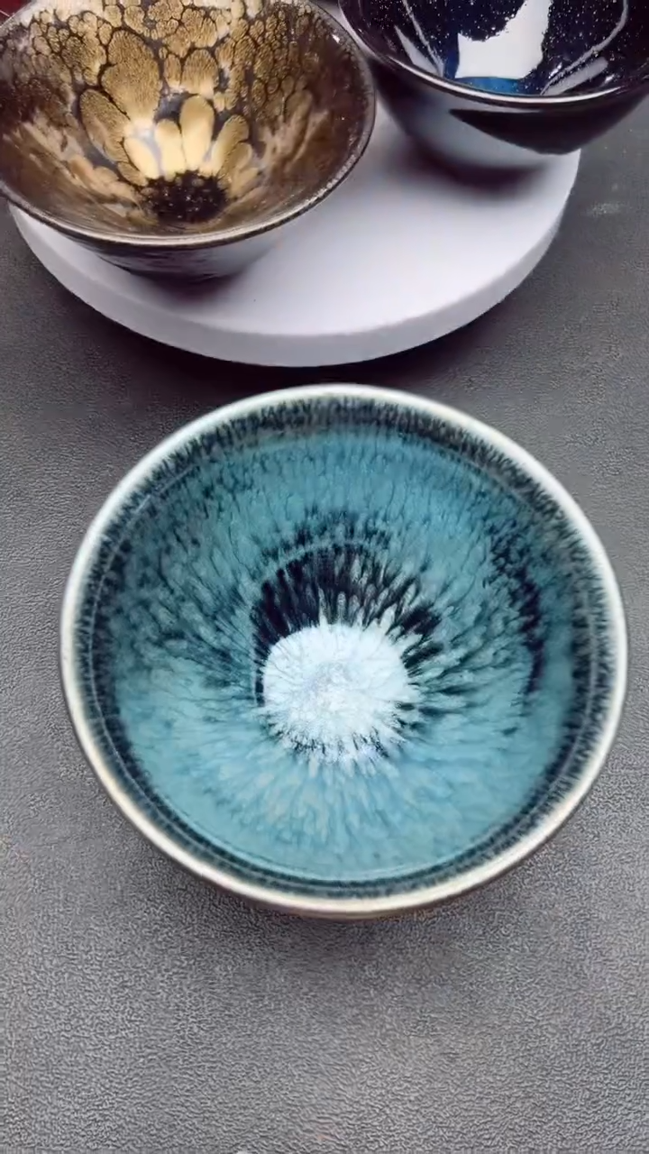 【闪购商品】茶盏359微瑕建盏建盏