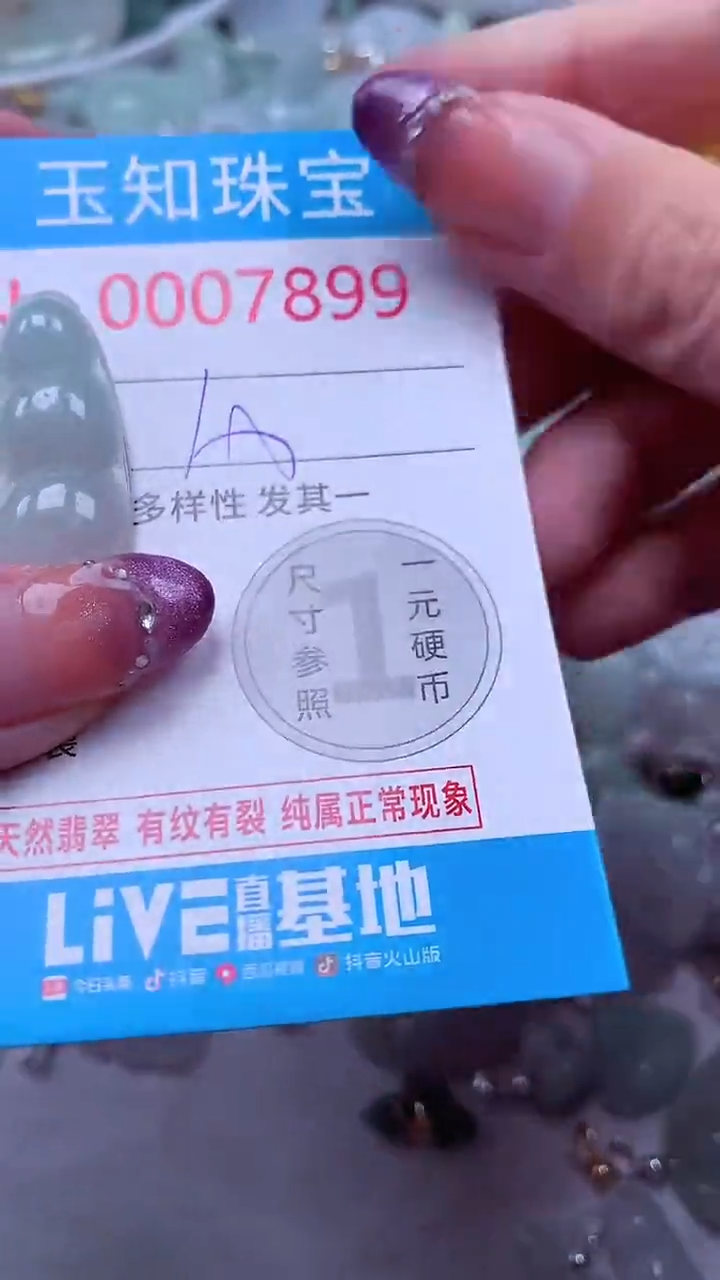 翡翠未镶嵌吊坠(不含链)7899