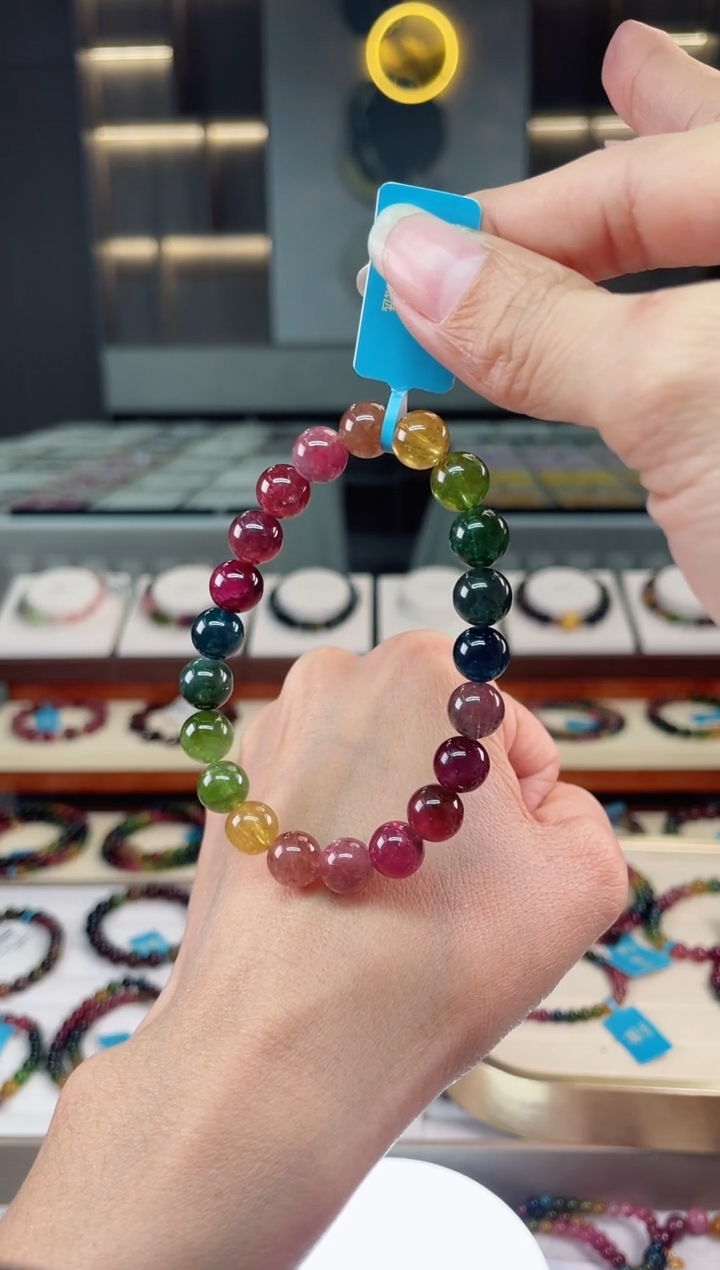 【闪购商品】碧玺单圈手串未镶嵌（多样性发一条）Q