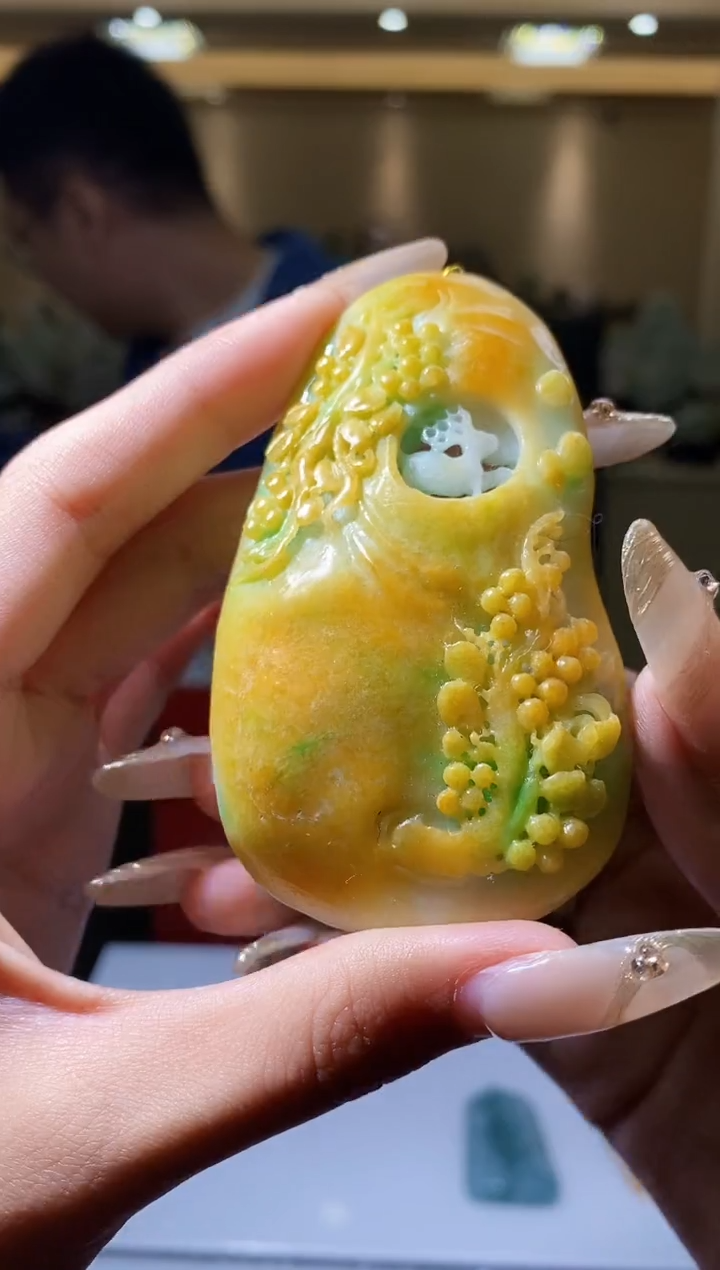 【闪购商品】翡翠颈饰未镶嵌M-@@LFZC0112046