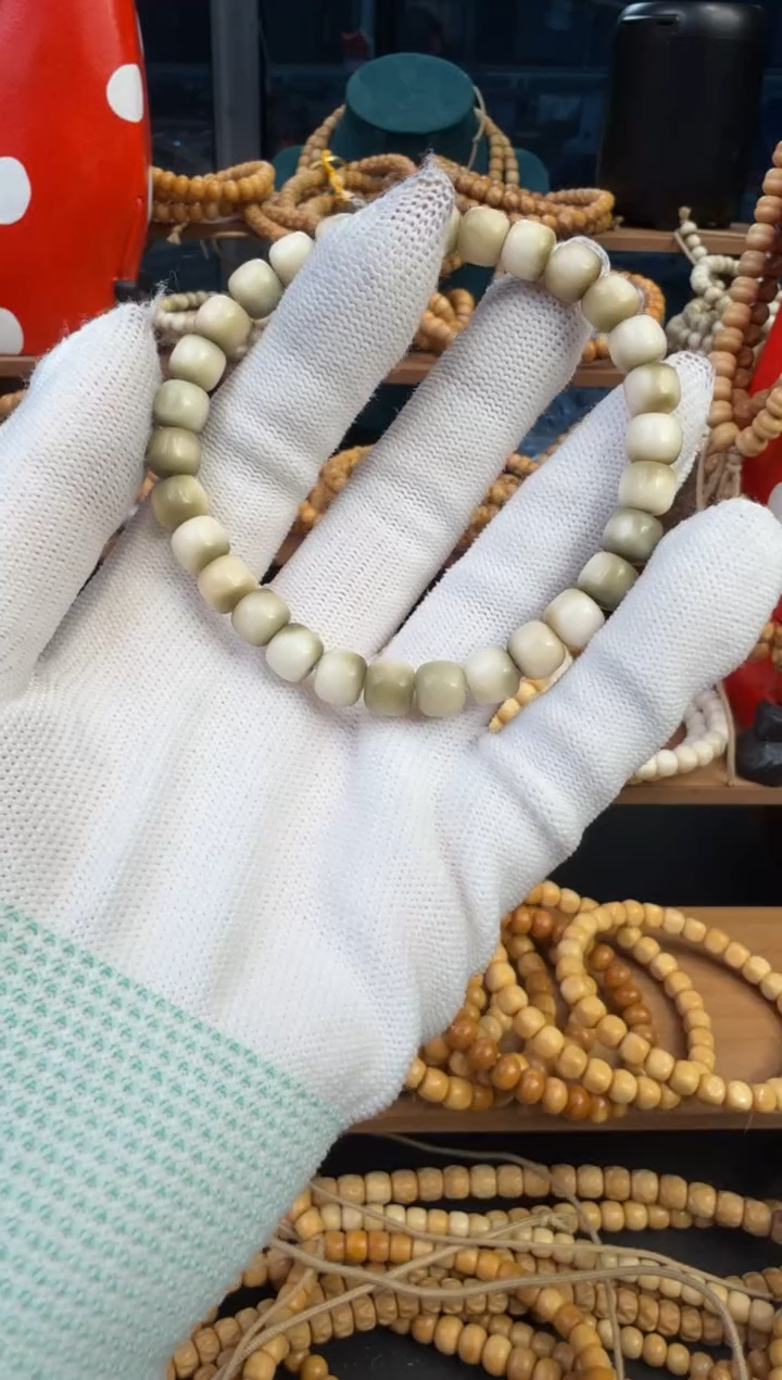 【闪购商品】菩提根/象牙果手串龙脊菩提单圈小青龙老型卡8*7