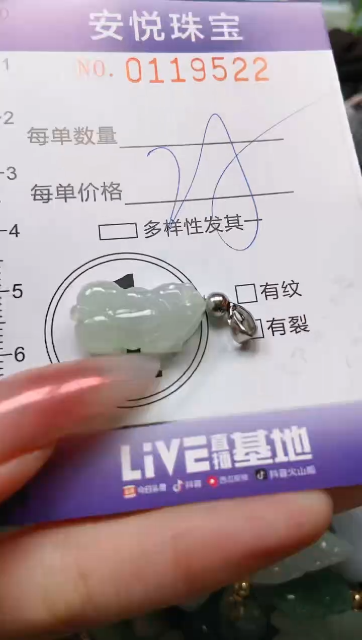 【闪购商品】翡翠颈饰未镶嵌闪购0119522