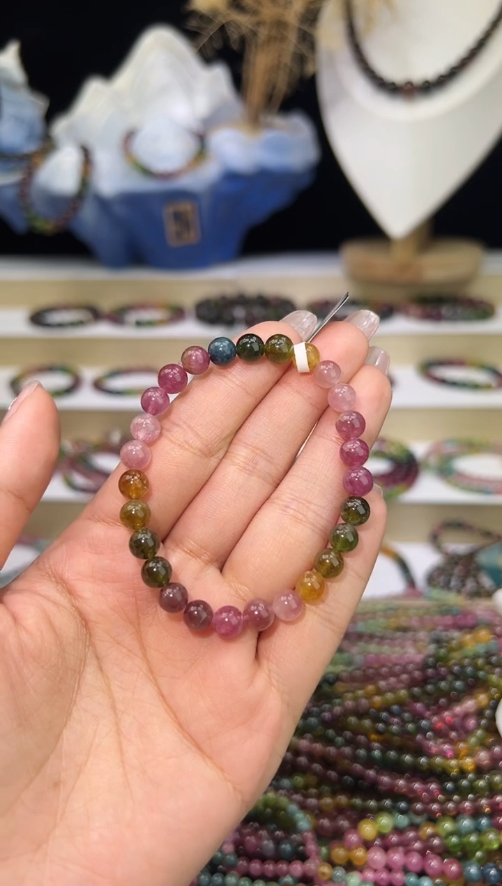 【闪购商品】碧玺/未镶嵌6mm+碧玺单圈多样性发货