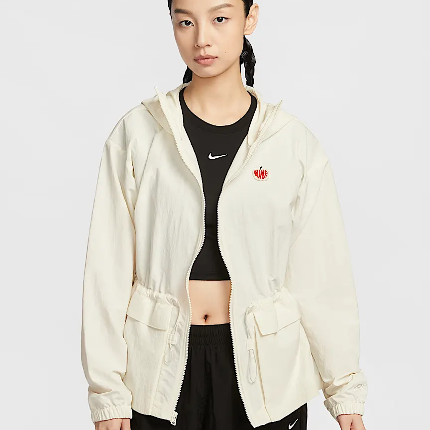 Nike Sportswear 情人节女子拒水梭织夹克防晒衣HV8727-133