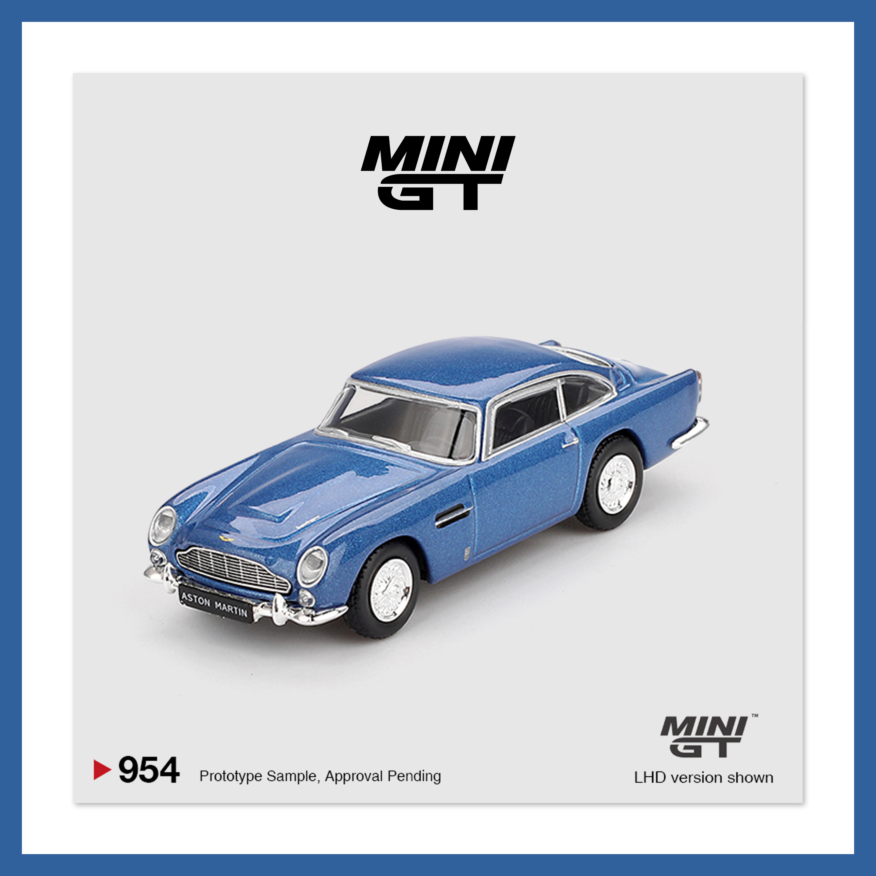 MiniGT [954]阿斯顿·马丁 DB5 Sierra 蓝色 1:64合金车模