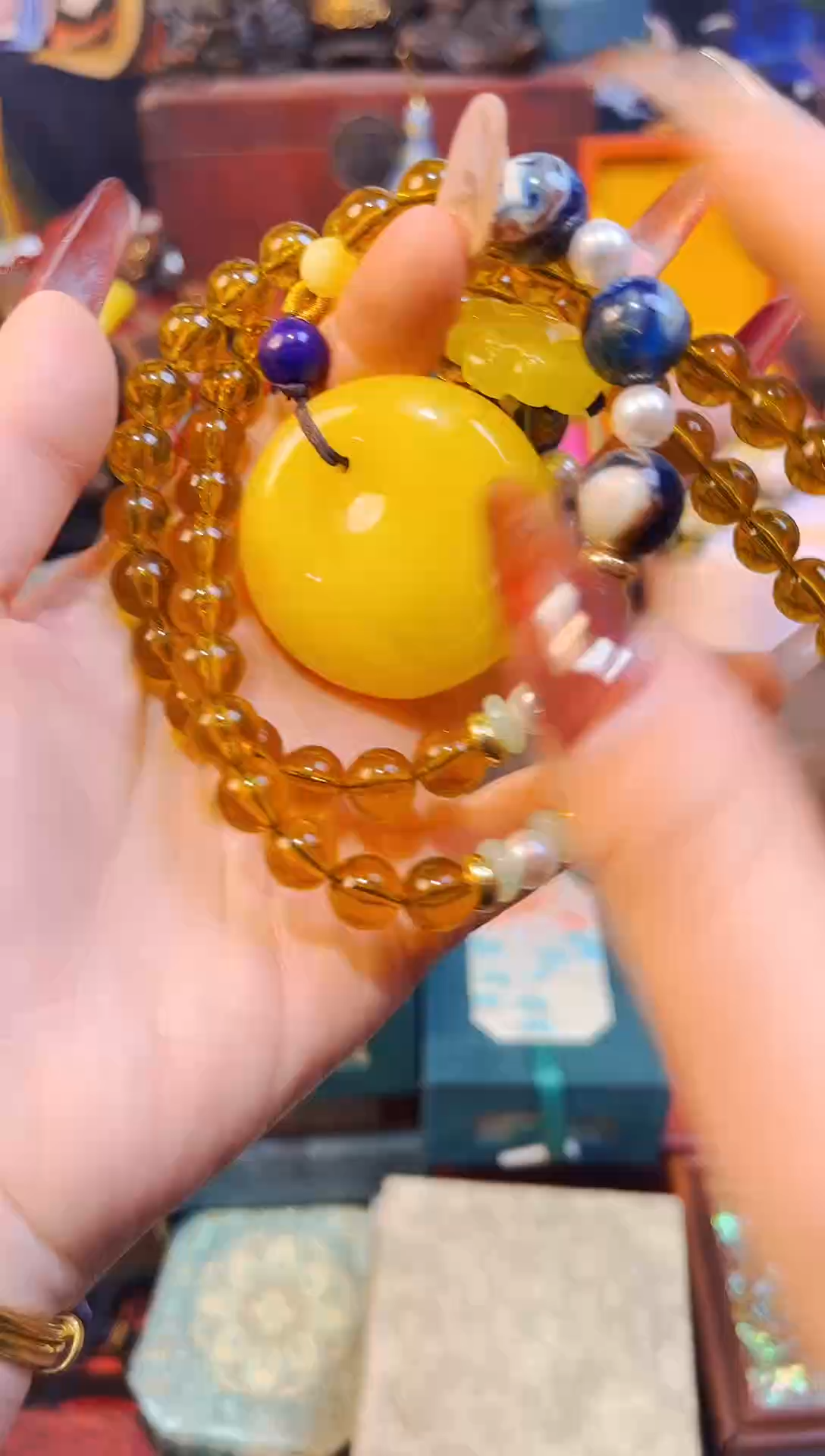 【闪购商品】蜜蜡颈饰未镶嵌兰妹精选精品专属链接168