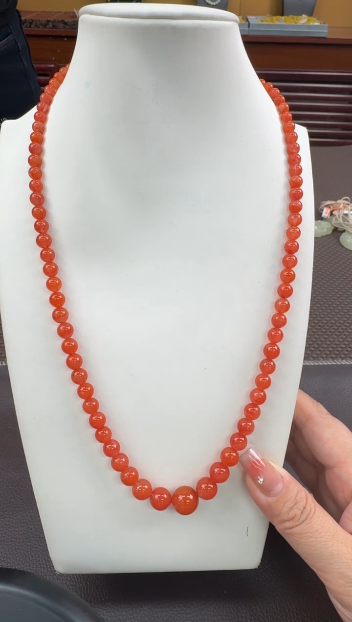 【闪购商品】玛瑙/玉髓项链未镶嵌项链