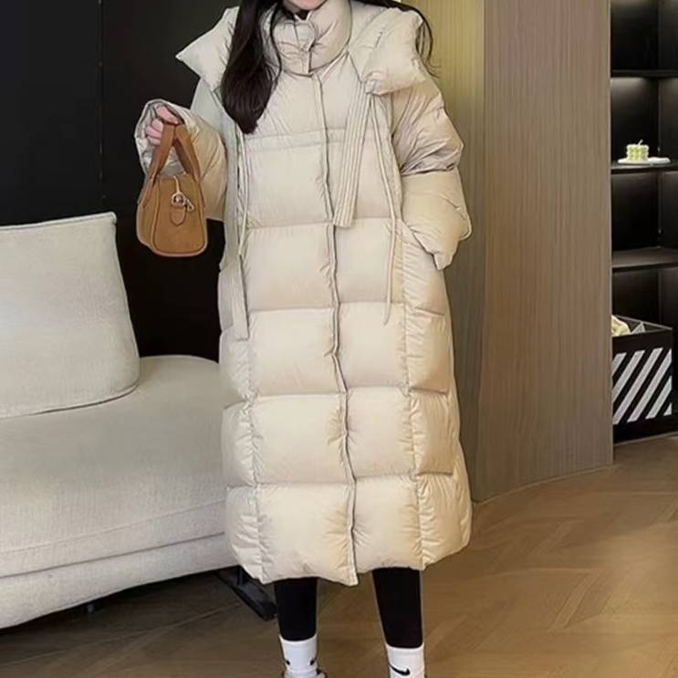 【小柒】四色时尚气质休闲长款宽松外套