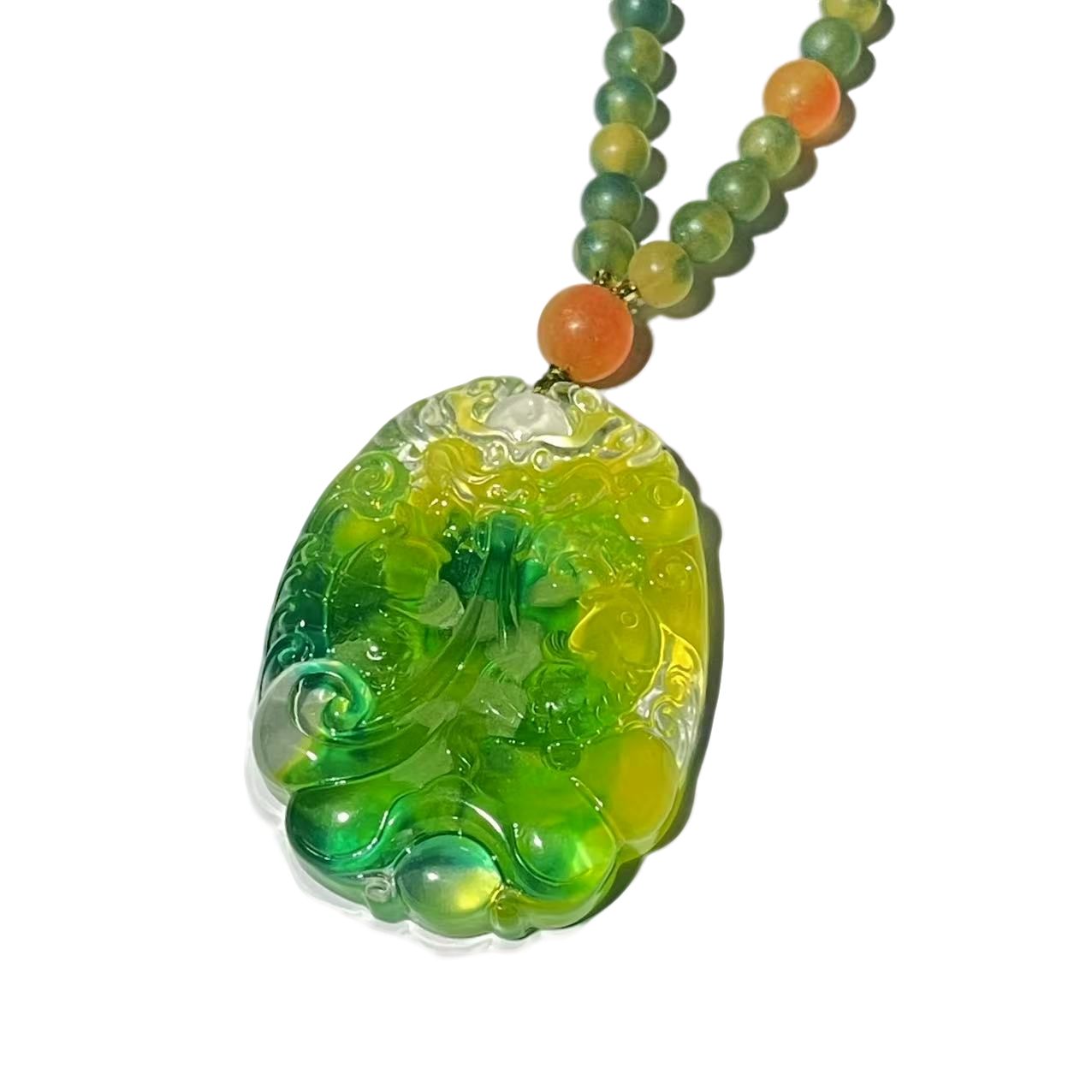 非金属珐琅吊坠 轻奢气质时尚百搭简约精致吊坠 ZYL1240810