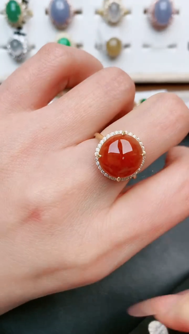 【闪购商品】翡翠戒指银S925镶嵌.....