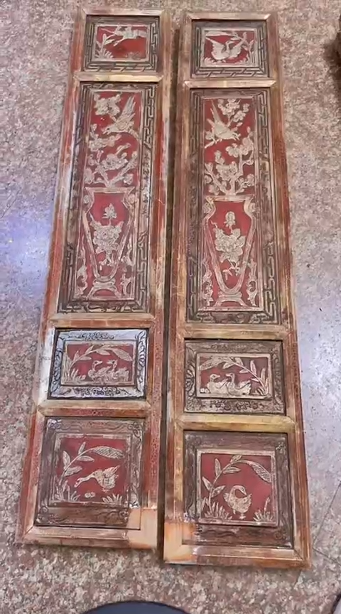 【闪购商品】香榧木2个孤品木雕150
