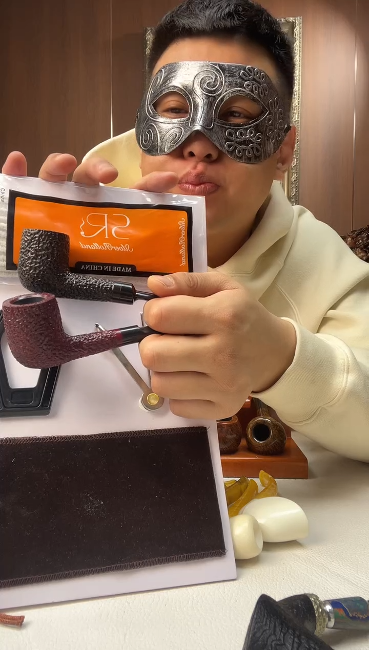 石楠木纯手工意大利石楠木烟斗