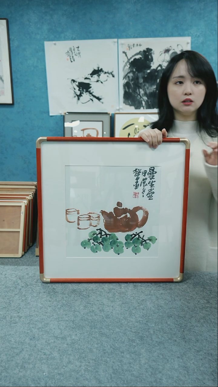 【闪购商品】国画50*50郑志超老师花鸟
